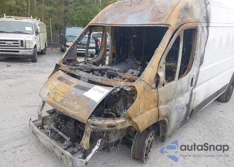 2021 Ram Promaster 3500 Cargo Van High Roof 159 Wb Ext from USA, damaged, VIN 3C6MRVJG1ME566835